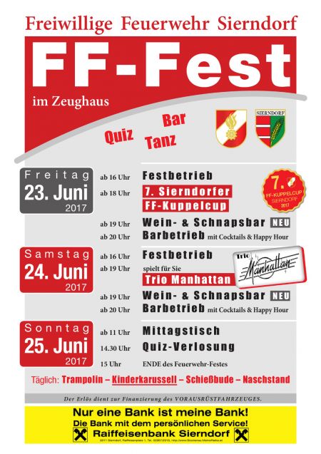 Feuerwehrfest 2017