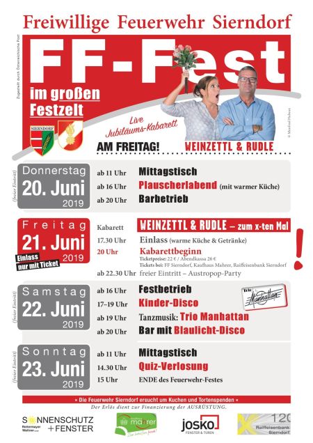 Feuerwehrfest 2019
