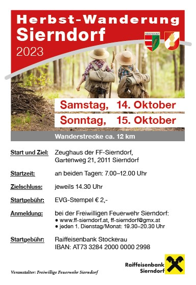 Herbstwanderung 2019